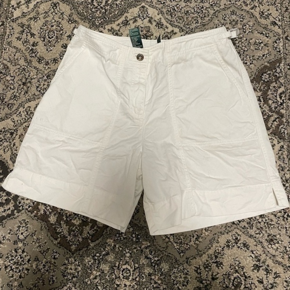 Ralph Lauren white shorts